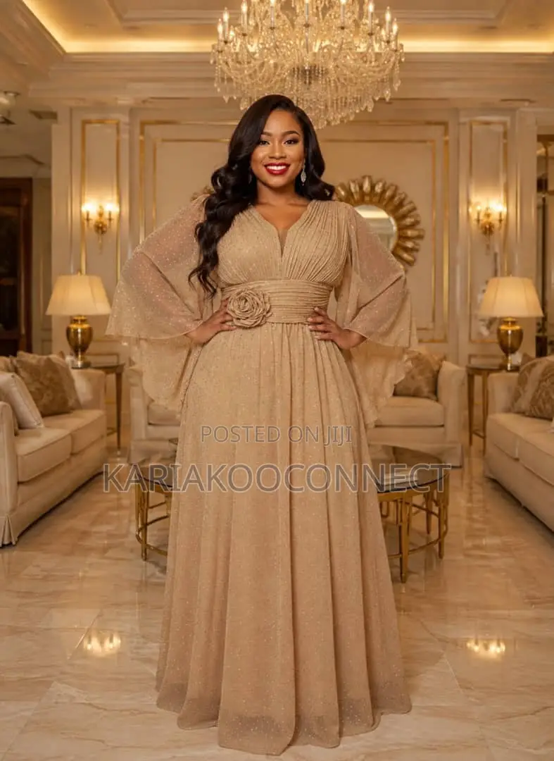 Glamorous Sparkle Maxi Gown