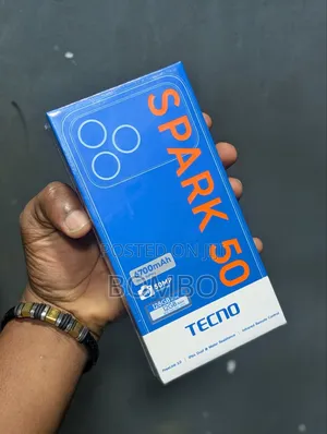 New Tecno Spark 50 128 GB Black