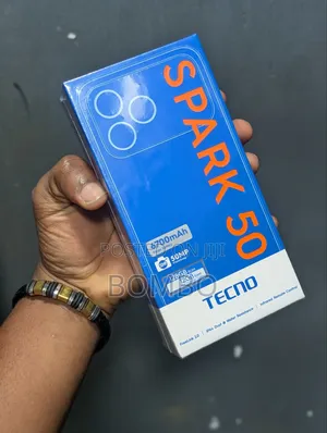 New Tecno Spark 50 128 GB Black
