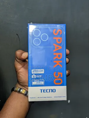 New Tecno Spark 50 128 GB Blue