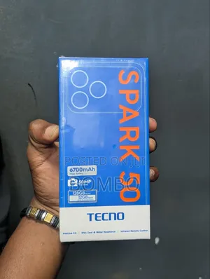 New Tecno Spark 50 128 GB Blue