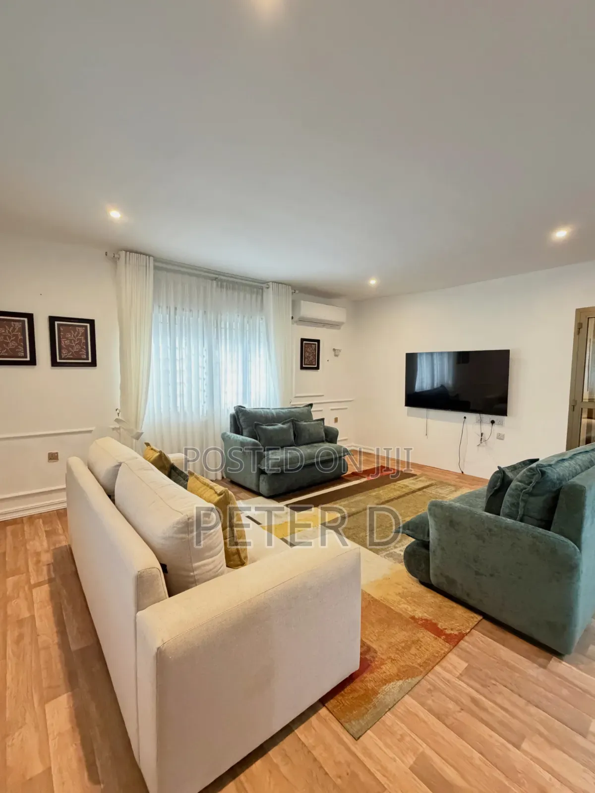Furnished 4bdrm Apartment in Mikocheni for rent