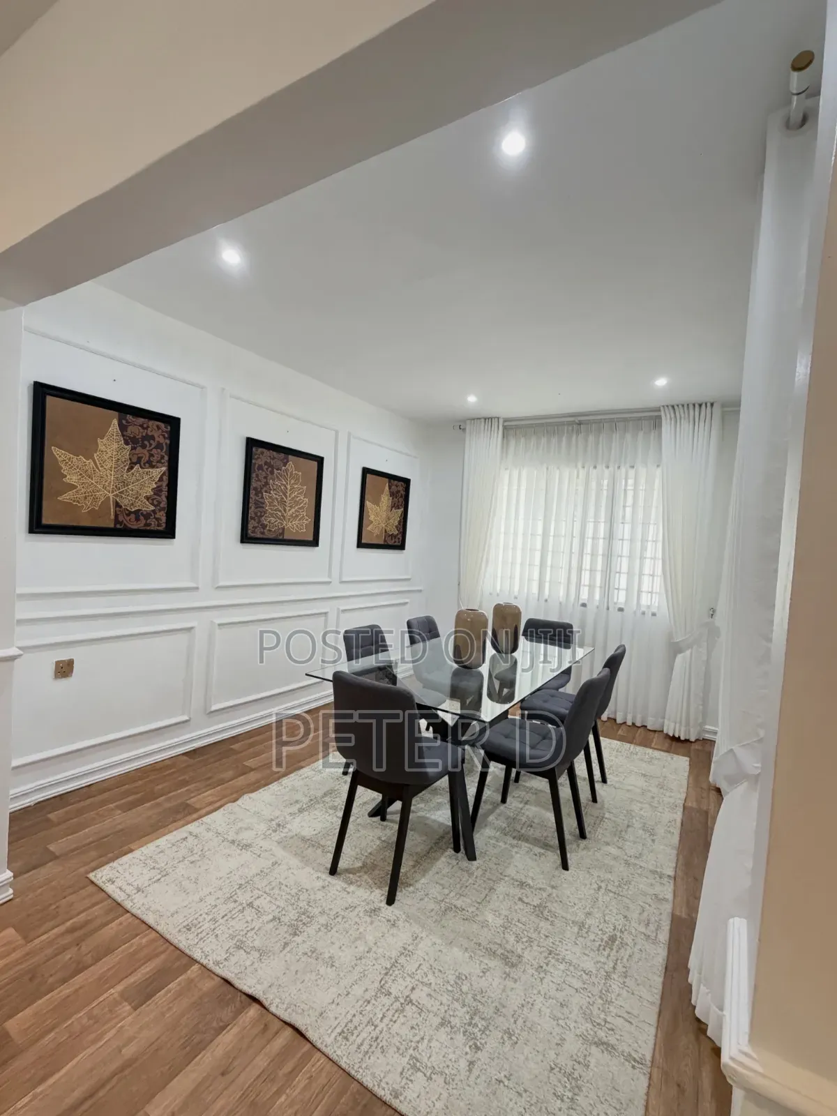 Furnished 4bdrm Apartment in Mikocheni for rent
