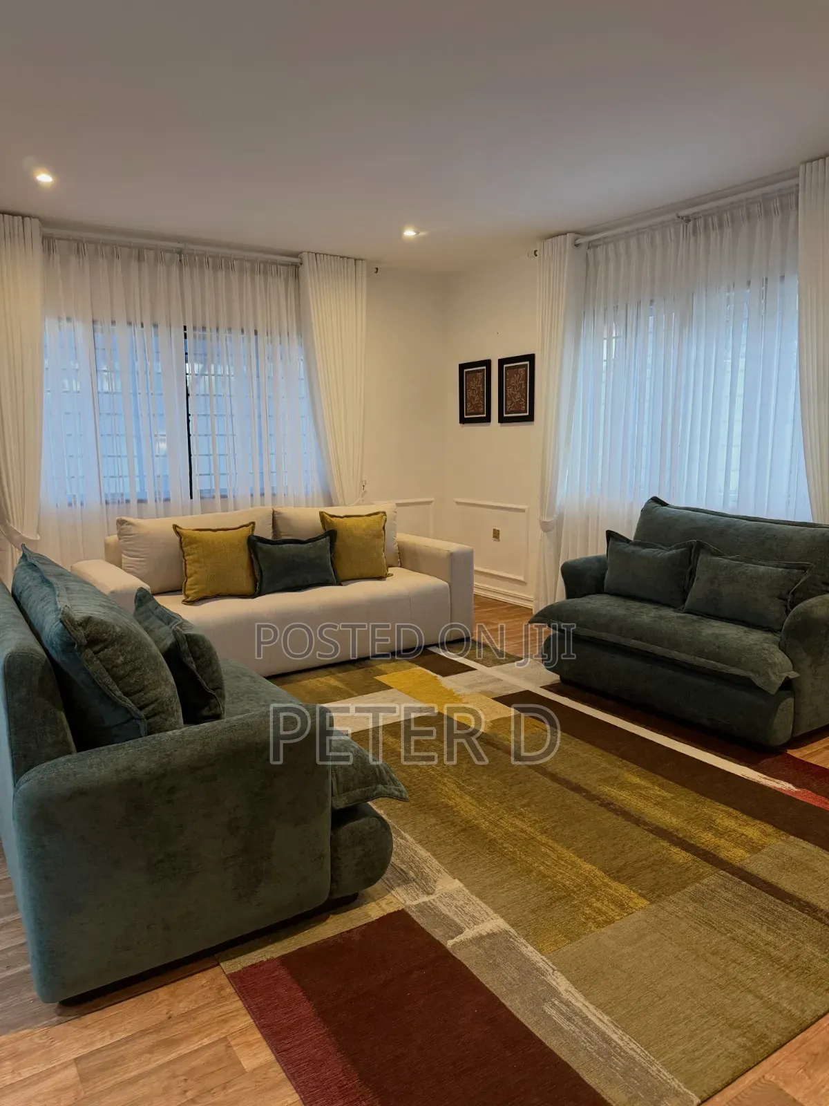 Furnished 4bdrm Apartment in Mikocheni for rent