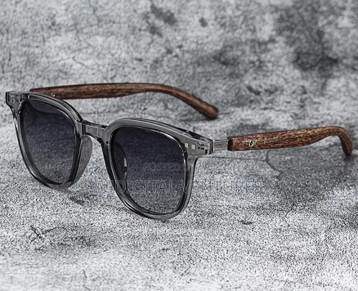 Sun Glasses Vintage-Translucent Grey Frames ,UV Protection Shades.