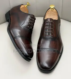 Classic Leather Oxford Shoes
