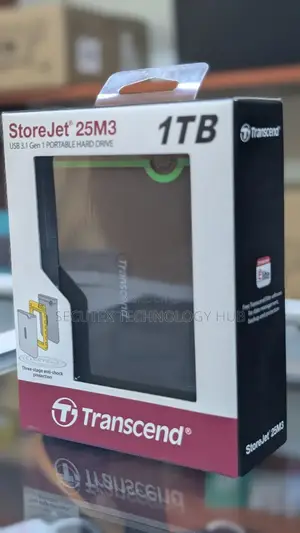 Transcend 1TB External Hard Drive USB 3.0 – Portable HDD