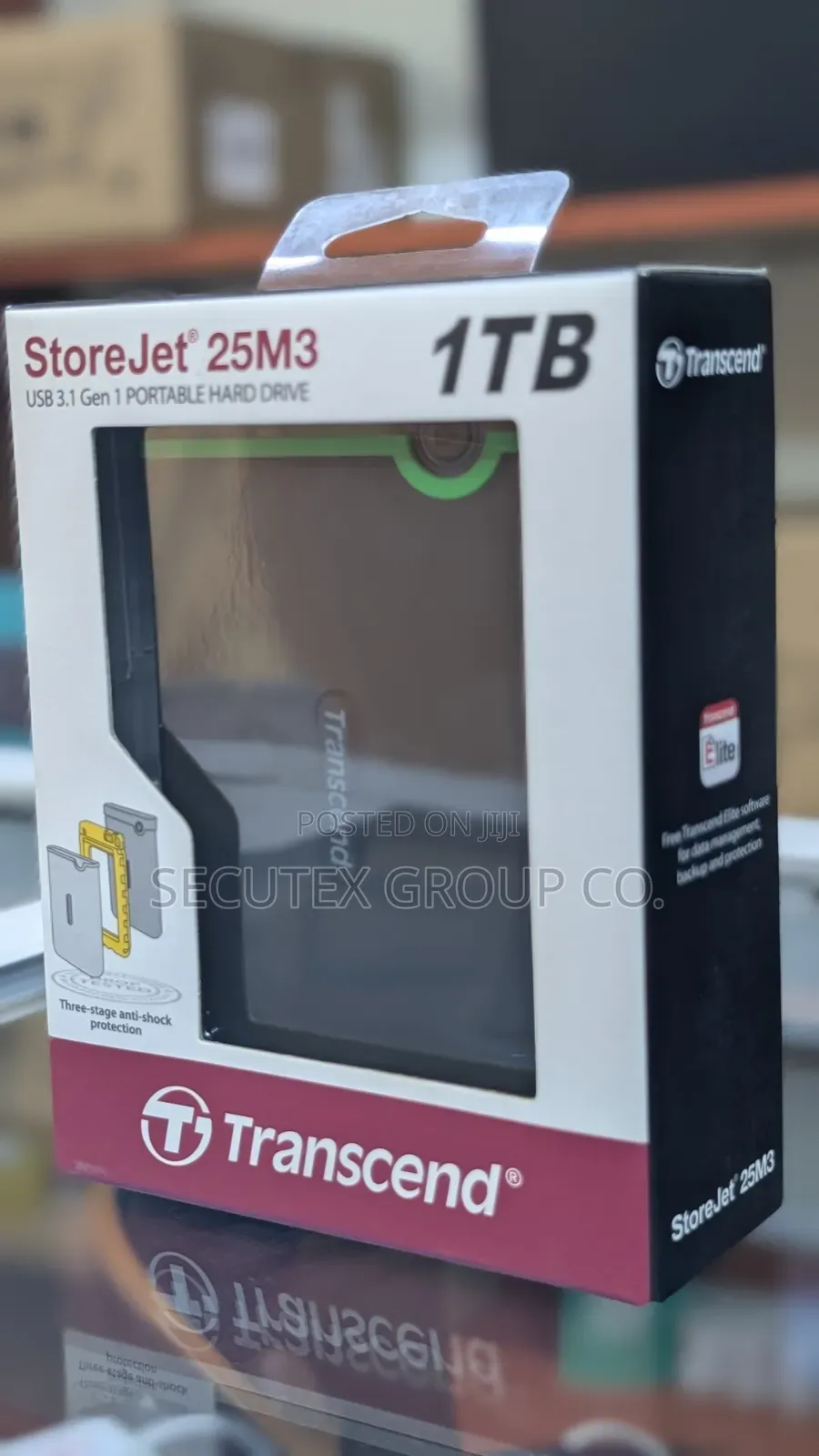 Transcend 1TB External Hard Drive USB 3.0 – Portable HDD