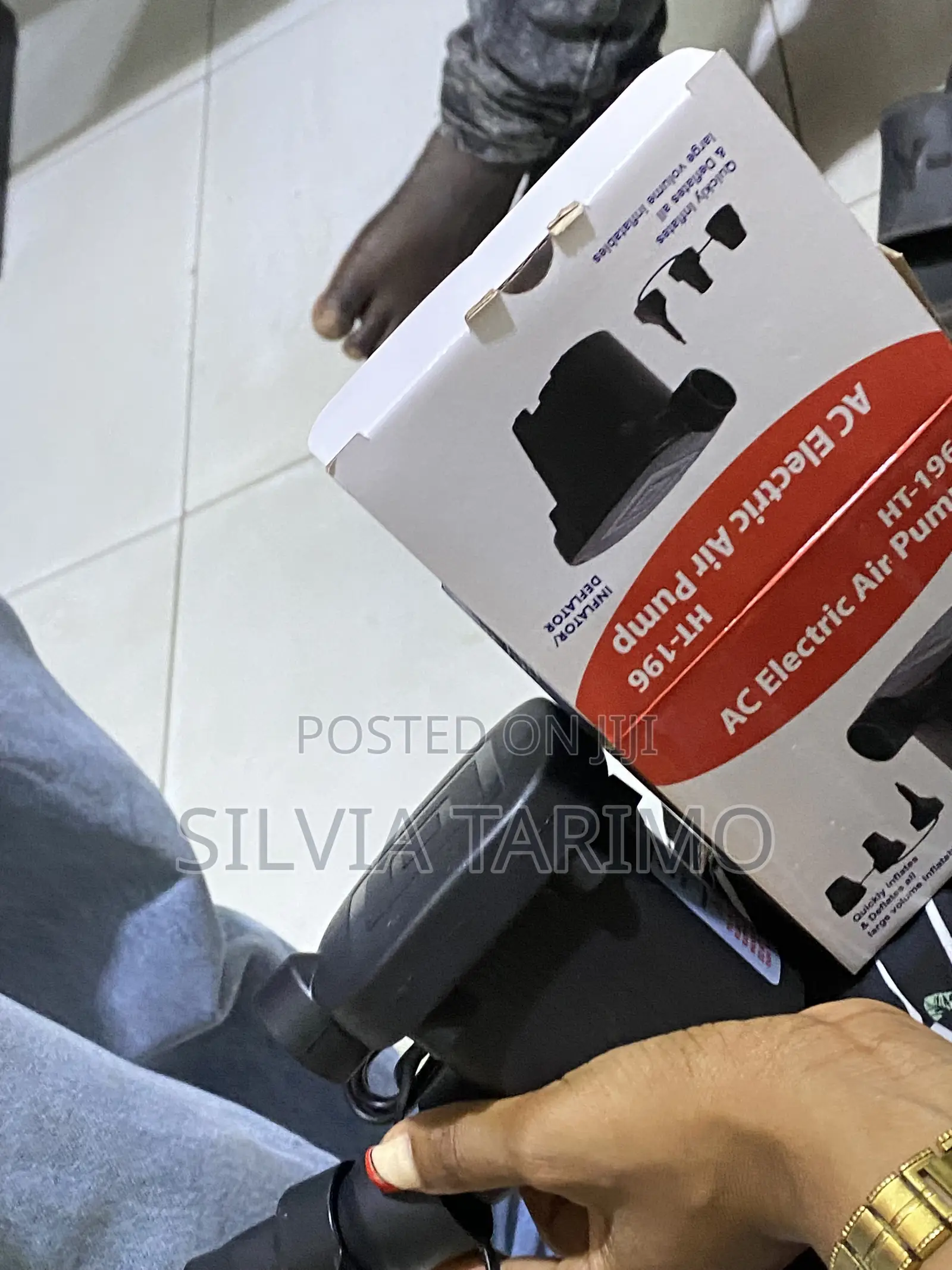 Portable AC Electric Air Pump – HT-196