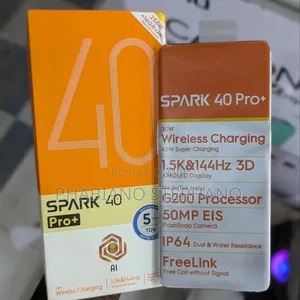 New Tecno Spark 40 Pro+ 256 GB