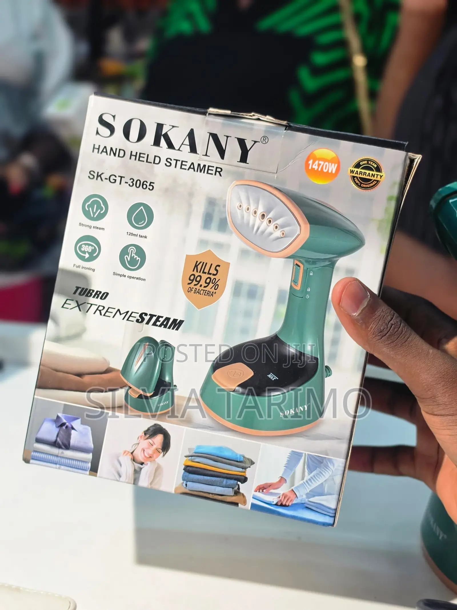 SOKANY 1470W Handheld Garment Steamer