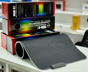 RGB-01 XL Luminous Gaming Mouse Pad 80x30cm USB RGB Lighting Desk Mat