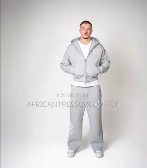 Torom Paris Matching Full-Zip Tracksuit Features Four Leaf Clove Back