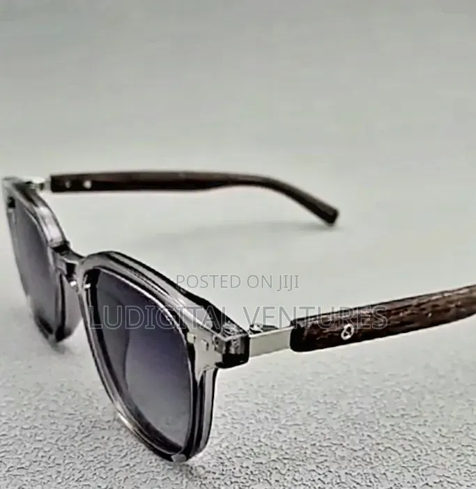Sun Glasses Vintage-Translucent Grey Frames ,UV Protection Shades.