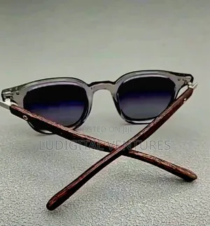Sun Glasses Vintage-Translucent Grey Frames ,UV Protection Shades.