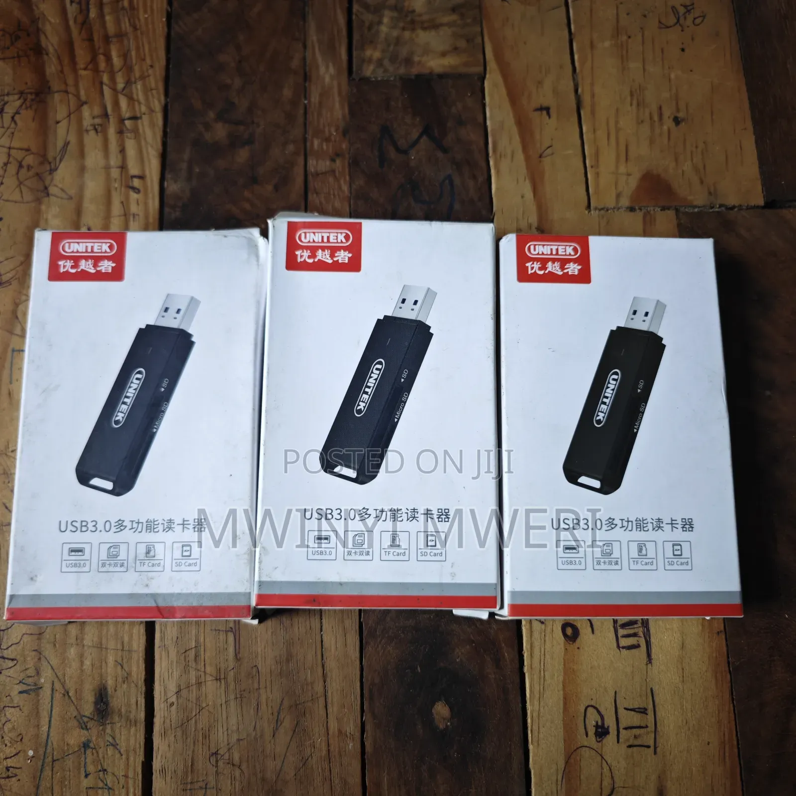 UNITEK USB 3.0 Card Reader. Inaingia SD Card Na Micro SD Card.