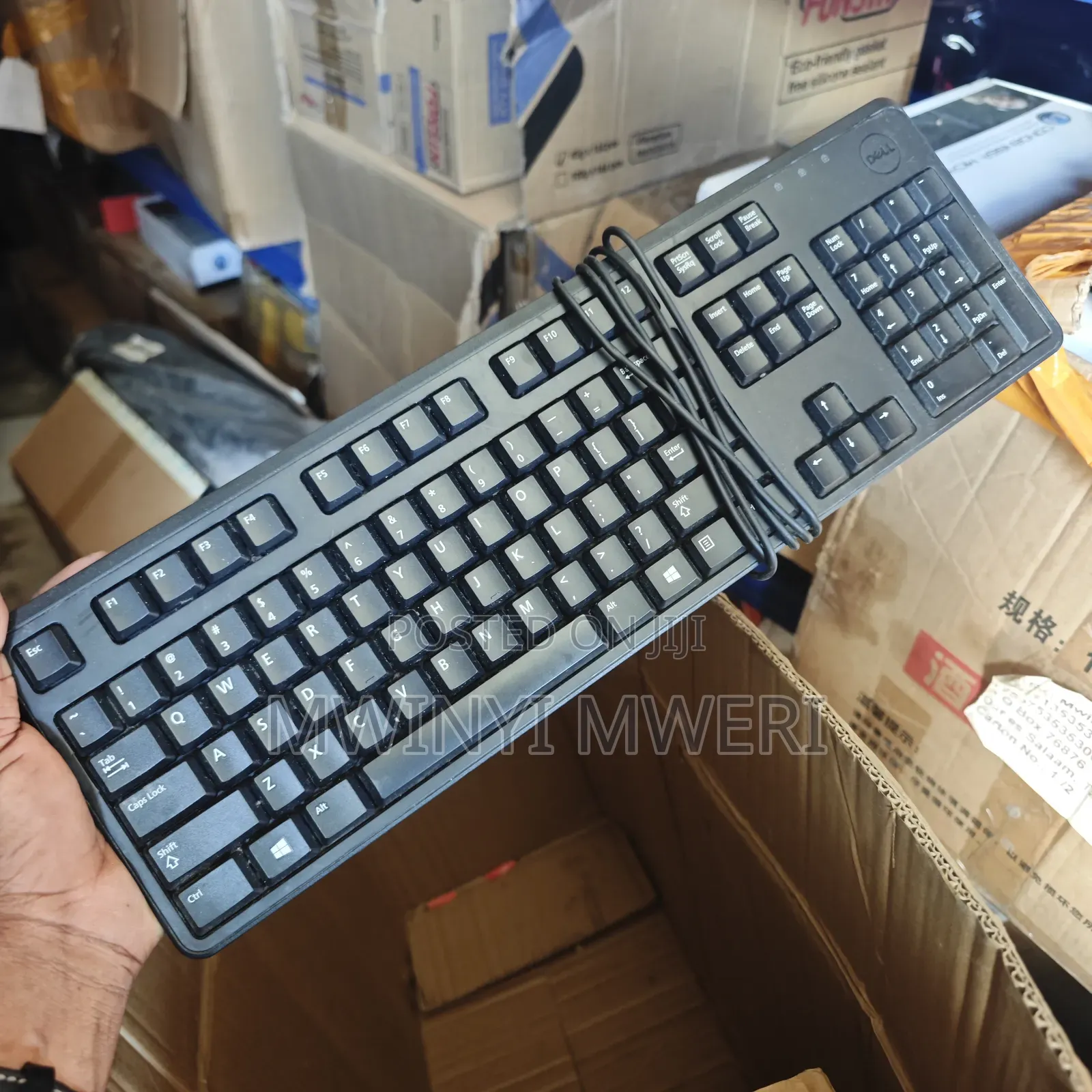 Original Desktop Keyboard Za Mtumba. Kuna Za HP, Dell Na Logitech.