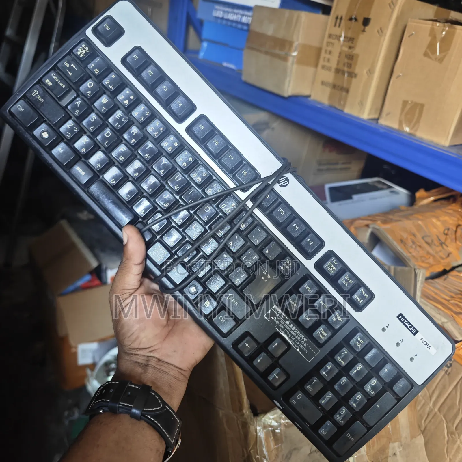 Original Desktop Keyboard Za Mtumba. Kuna Za HP, Dell Na Logitech.