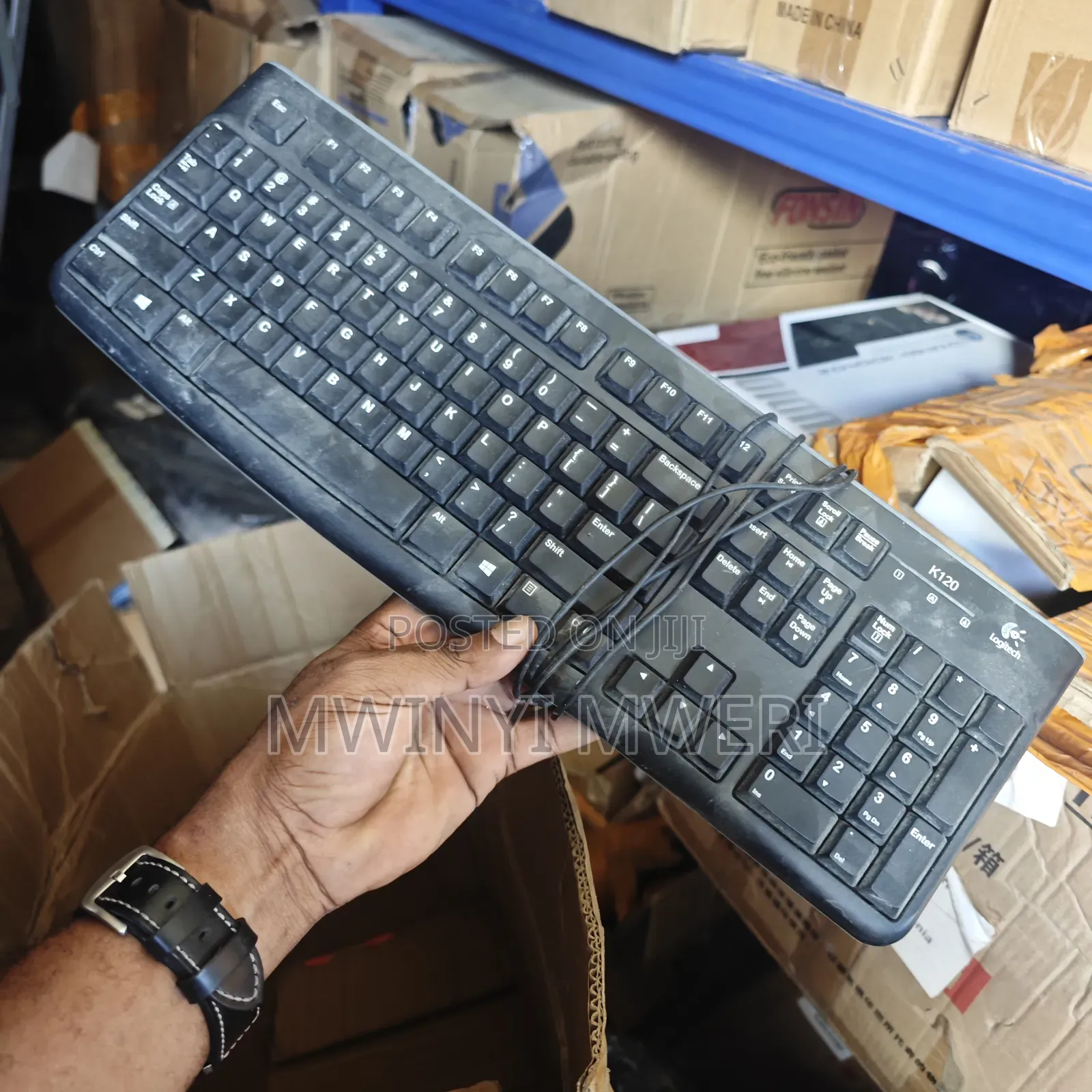 Original Desktop Keyboard Za Mtumba. Kuna Za HP, Dell Na Logitech.