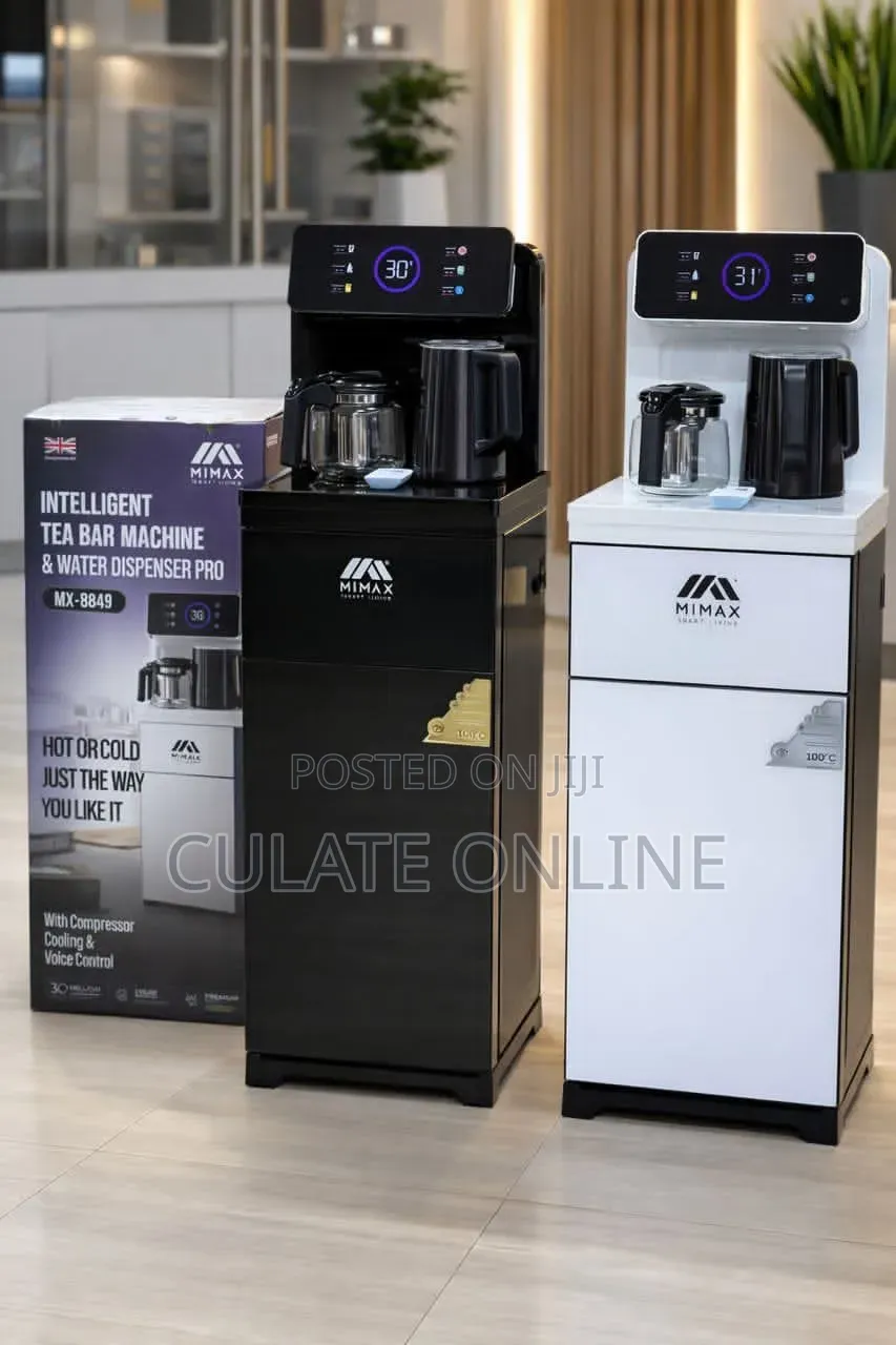 Mimax Intelligent Tea Bar Machine and Water Dispenser With Compressor