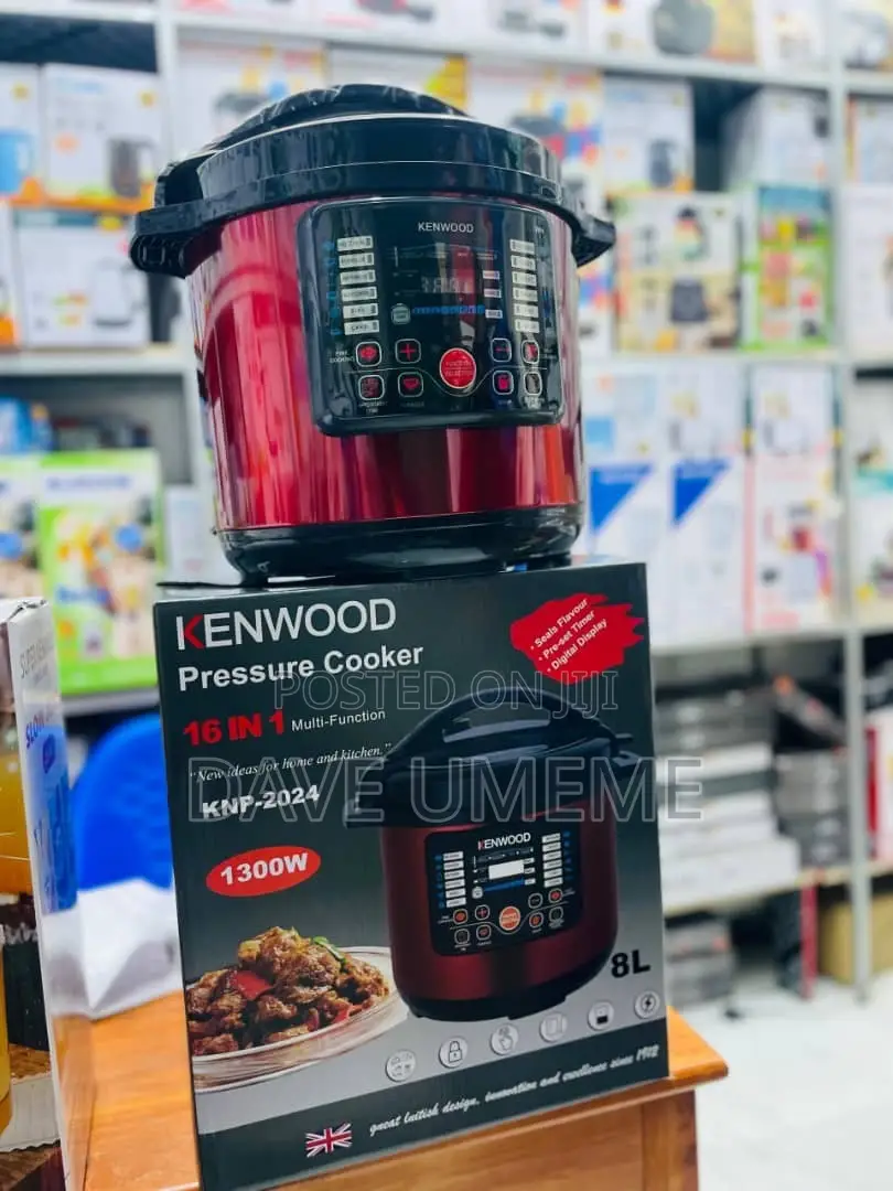 Kenwood Pressure Cooker ( Inapika Vyakula 16)
