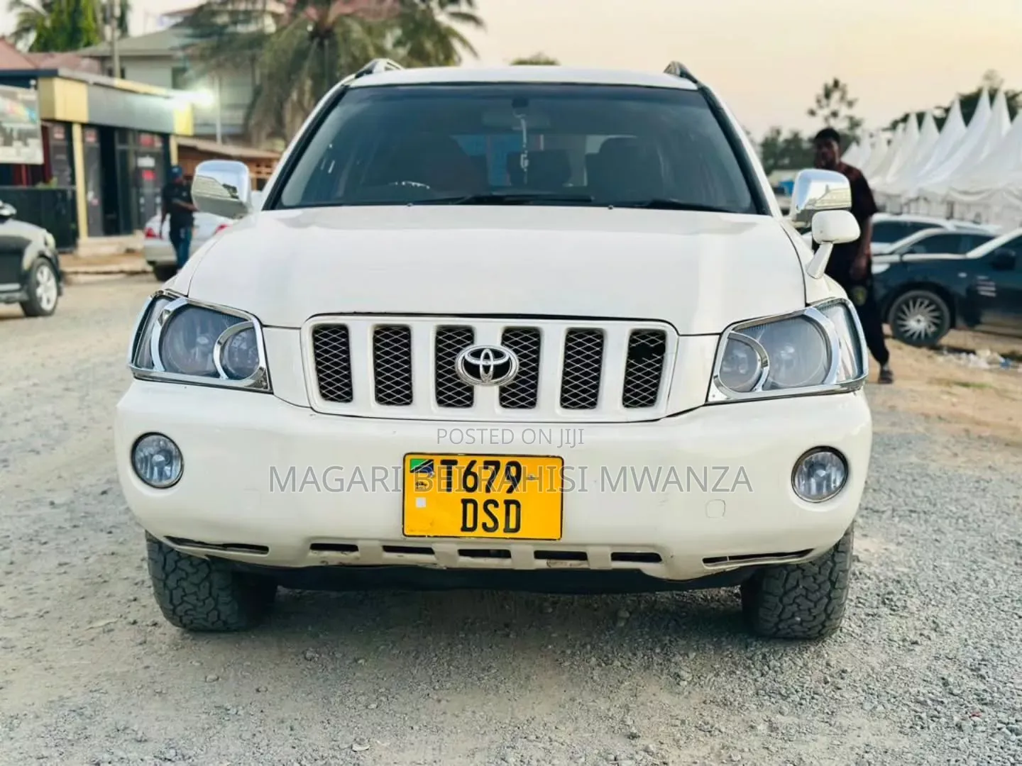 Toyota Kluger 2005 White