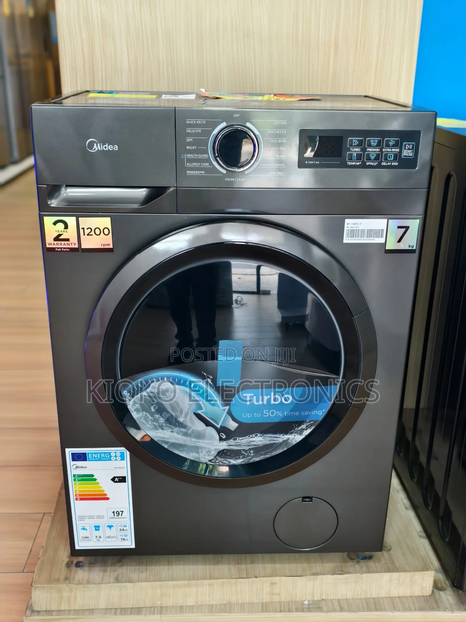 Midea 7 Kg Front Load — MF100W70/W