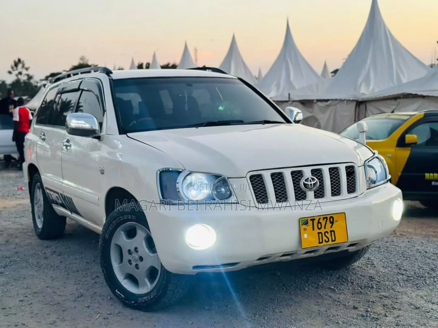 Toyota Kluger 2005 White