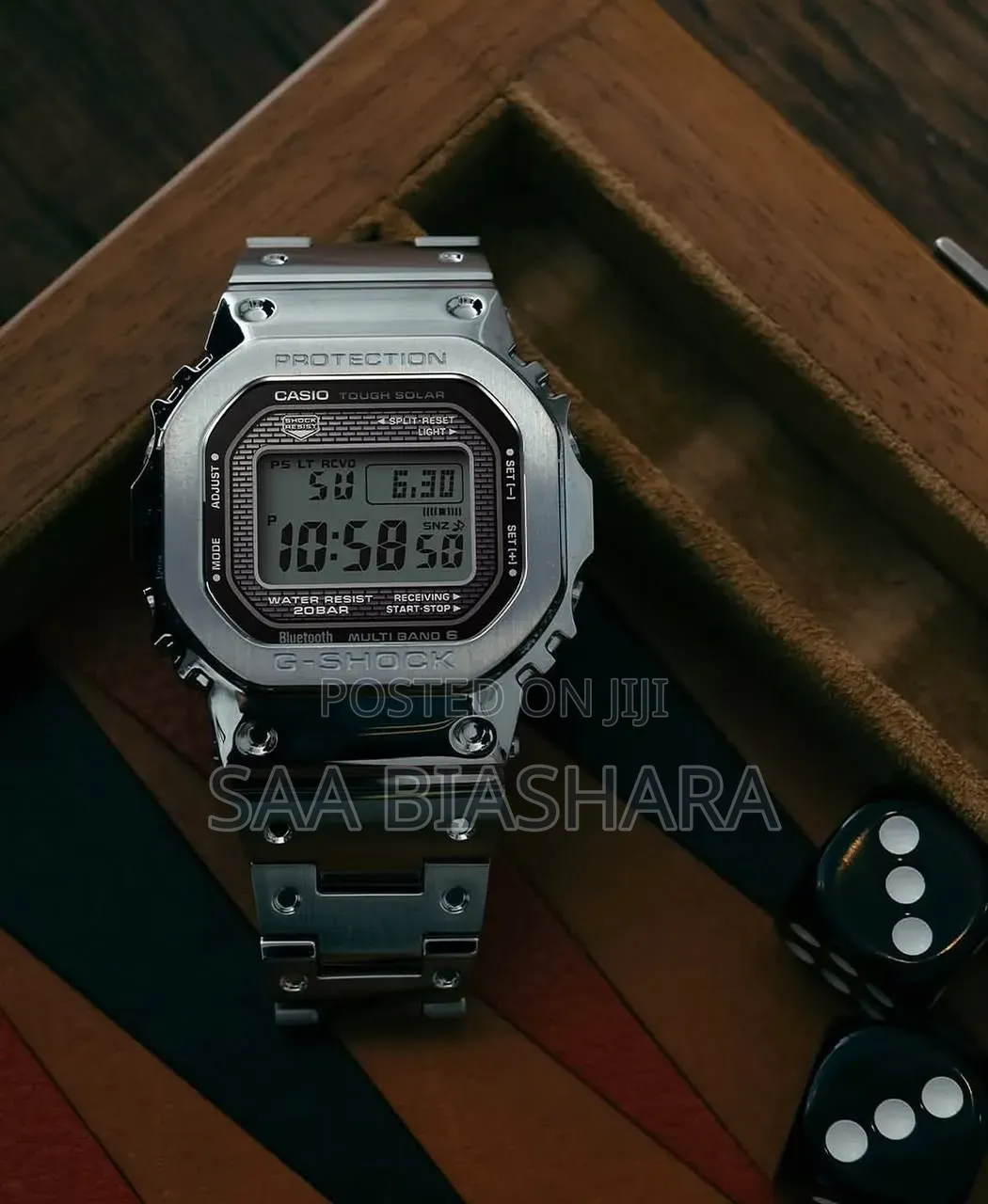 G Shock Casio Full Metal Black Digital Watch