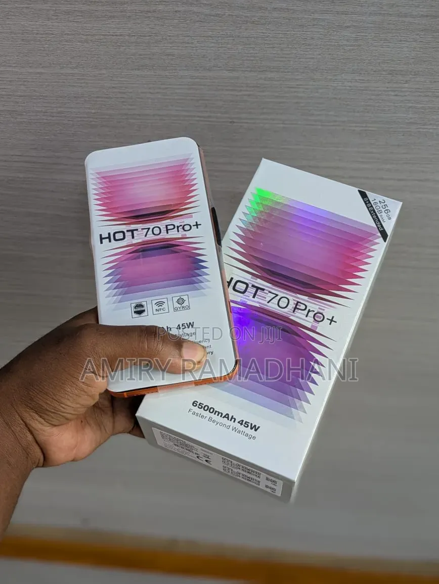 New Infinix Hot 70 Pro 5G+ 256 GB Orange