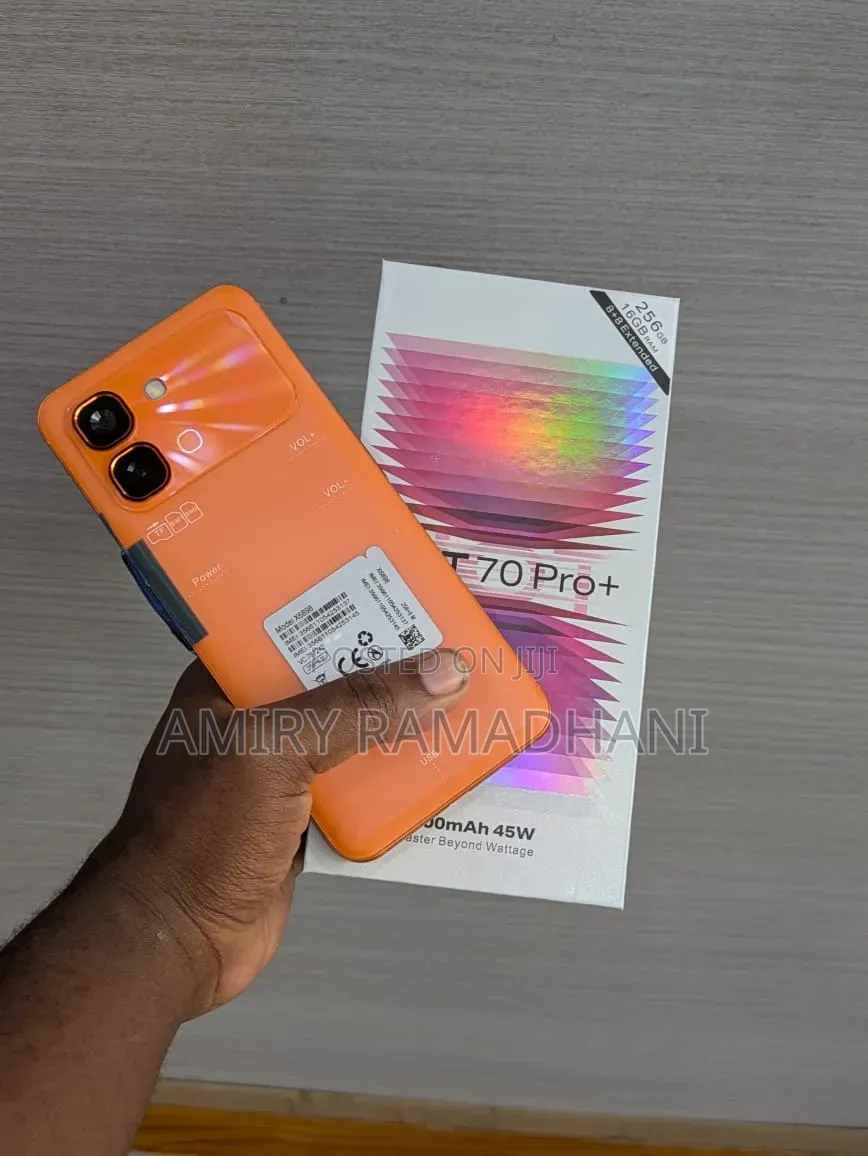 New Infinix Hot 70 Pro 5G+ 256 GB Orange