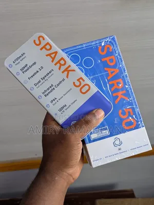 New Tecno Spark 50 5G 256 GB Gray