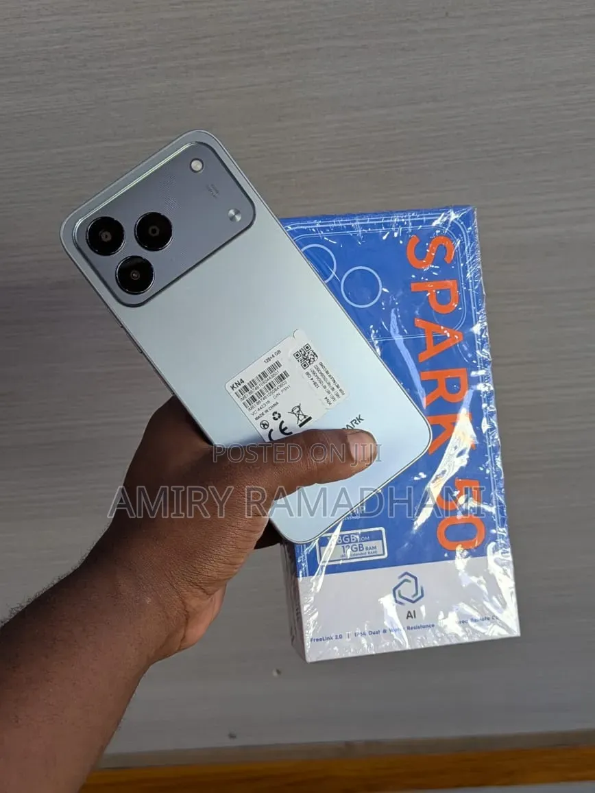 New Tecno Spark 50 5G 256 GB Gray