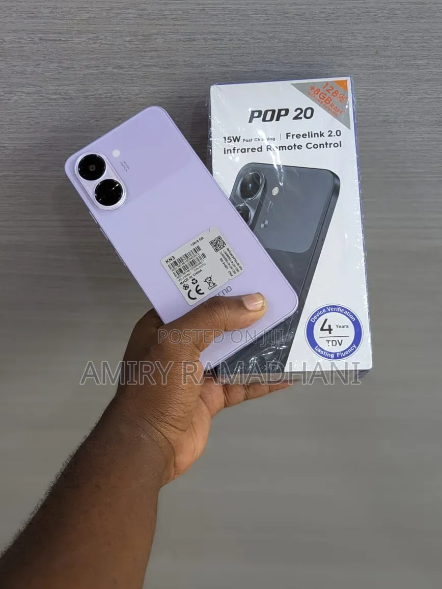 New Tecno Pop 20 128 GB Purple