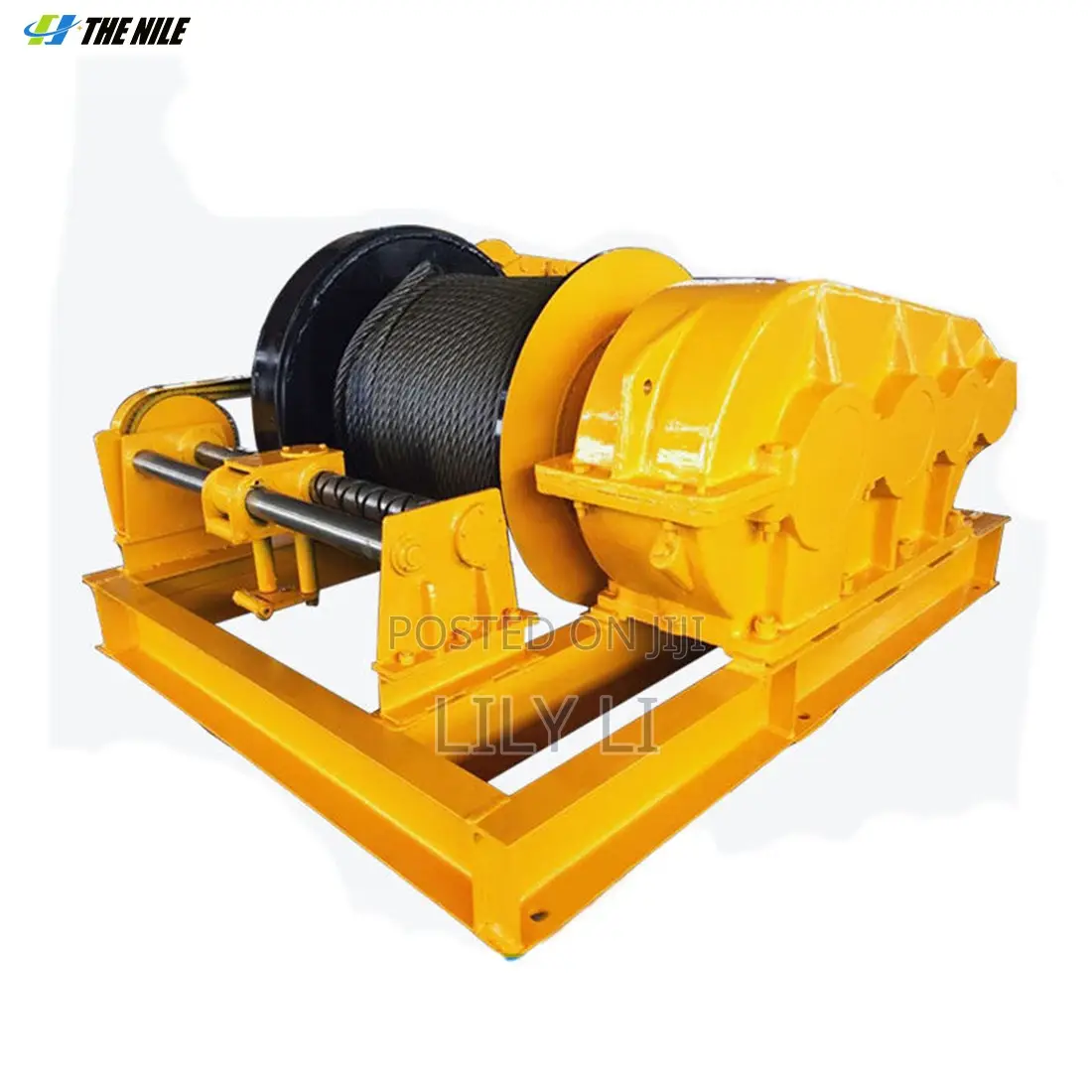 Horizontal Winch Heavy Duty Electric Hoist All Copper Motor 5 Ton