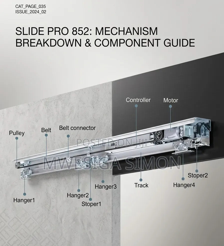 Automatic GLASS SLIDING DOOR Brand New!