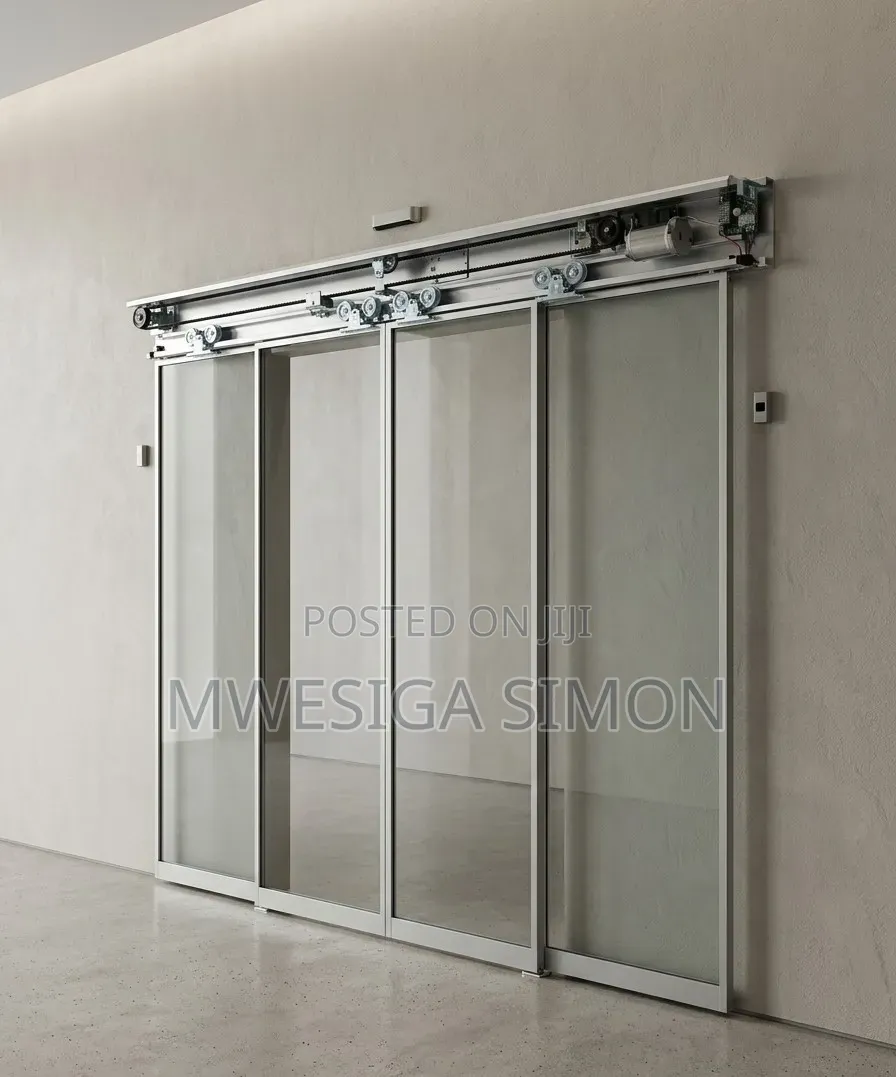 Automatic GLASS SLIDING DOOR Brand New!