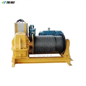 Horizontal Winch Heavy Duty Electric Hoist All Copper Motor 5 Ton