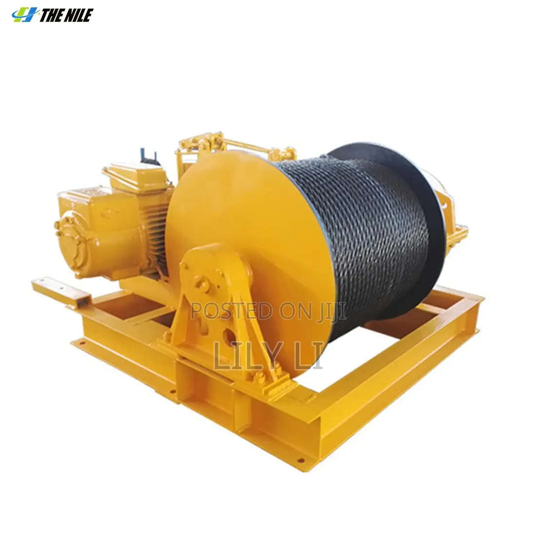 Horizontal Winch Heavy Duty Electric Hoist All Copper Motor 5 Ton