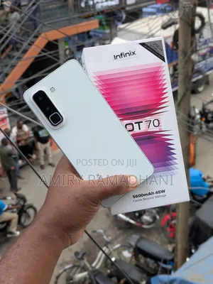 New Infinix Hot 70 256 GB White