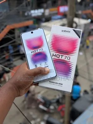 New Infinix Hot 70 256 GB White