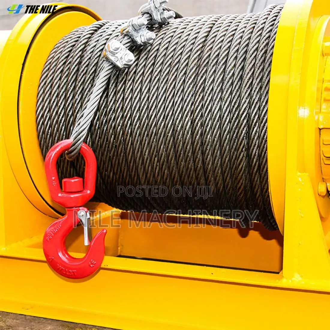 Industrial Horizontal Winch Thickened Steel Wire Rope Mining Lifting