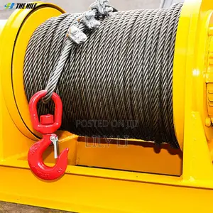 Industrial Horizontal Winch Thickened Steel Wire Rope Mining Lifting