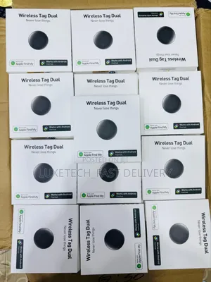 Wireless Tag Dual Smart Tracker –Bluetooth Item Finder (iOS + Android)
