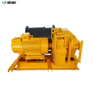 Heavy Duty Horizontal Winch Electric Cable Drum Lifting Equipment