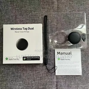 Wireless Tag Dual Smart Tracker –Bluetooth Item Finder (iOS + Android)