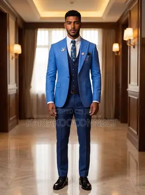 Sky Blue Charmer Suit