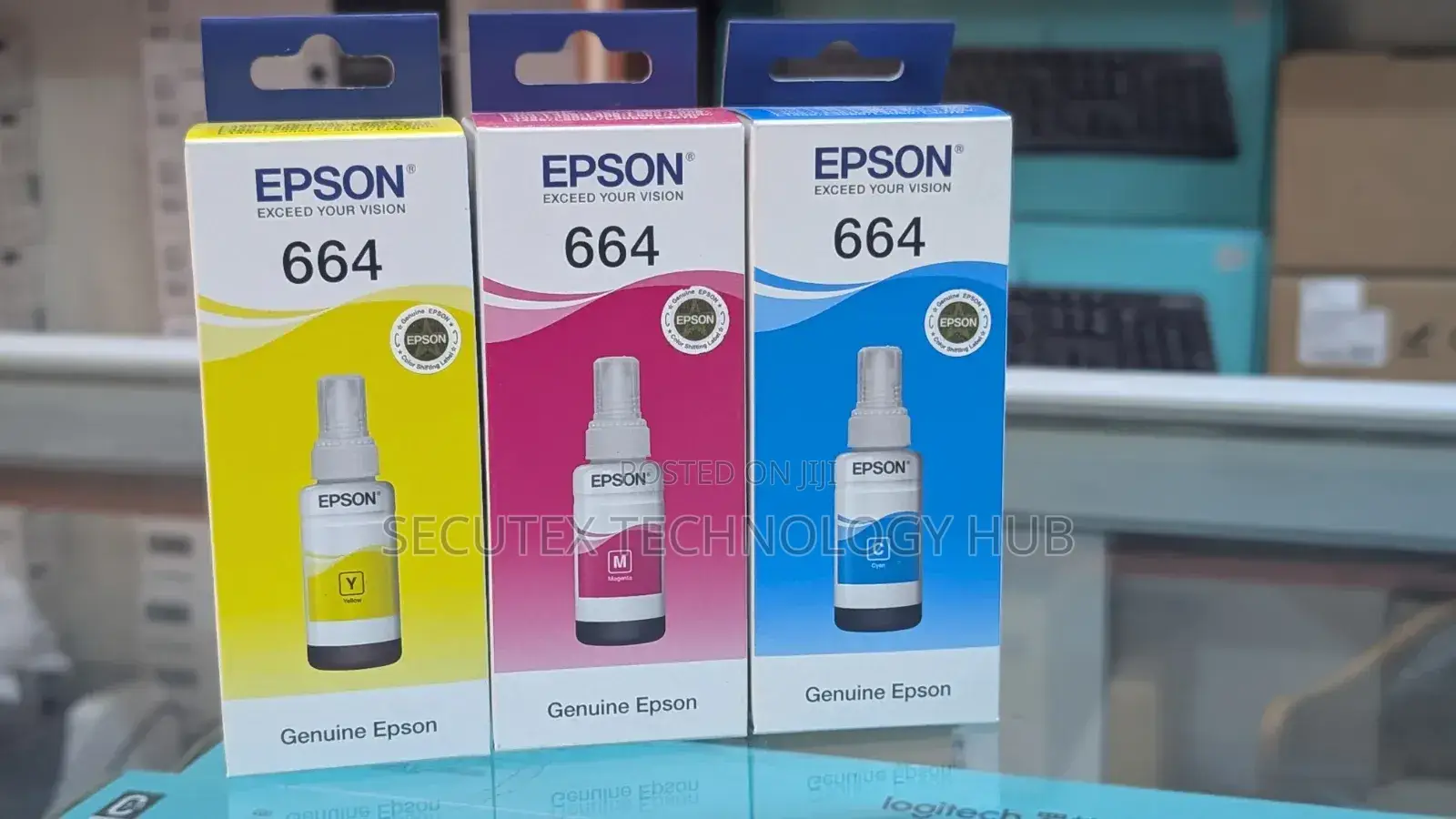 Epson 664 Ink Bottle – Original Epson Ink for EcoTank Printers