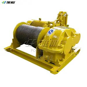 Horizontal Winch With Thickened Steel Wire Rope All Copper Motor