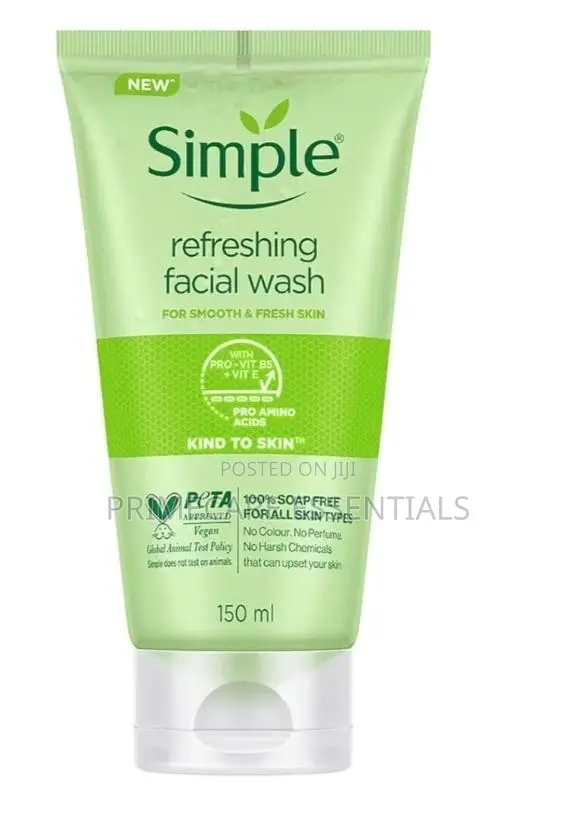 Simple Refreshing Facial Wash
